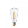 LED лампа VIDEX Filament ST64FD 6W E27 4100K  дімерна · VIDEX · 24312 — 2