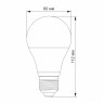 "Сенсор" LED лампа VIDEX  A60e 10W E27 4100K з сенсором освітленості · VIDEX · 25757 — 3