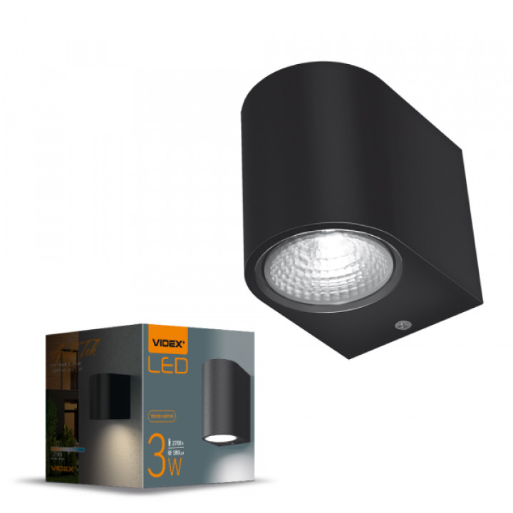 LED Світильник архітектурний AR031 IP54 VIDEX 3W 2700K · VIDEX · 26538