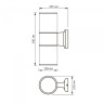 LED Світильник архітектурний AR082G IP54 VIDEX E27x2 · VIDEX · 27005 — 4
