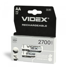 Акумулятори Videx HR6/AA 2700mAh double blister/2шт