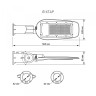 LED вуличний ліхтар автономний VIDEX 60W 5000K · VIDEX · 26702 — 10