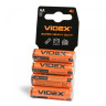 Батарейка сольова Videx R6P/AA 4шт SHRINK CARD ціна за 1 шт · VIDEX · 21157