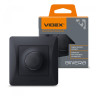 Димер 600Вт чорний графіт VIDEX BINERA · VIDEX · 24464