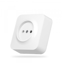 IP20 Розетка зовнішня одинарна біла VIDEX BINERA