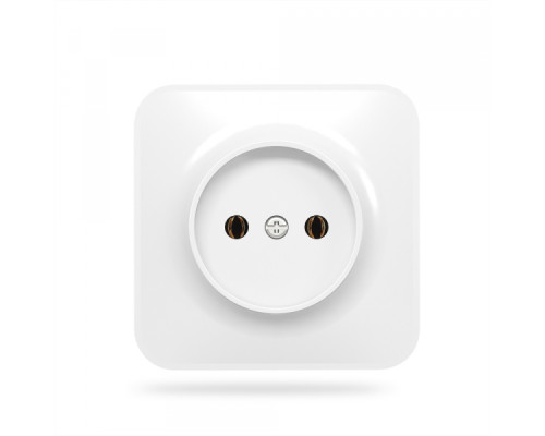 IP20 Розетка зовнішня одинарна біла VIDEX BINERA