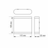 LED Світильник архітектурний AR06 IP54 VIDEX 6W 2700K чорний · VIDEX · 26542 — 4