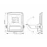 LED прожектор автономний VIDEX 600Lm 5000K · VIDEX · 25742 — 7