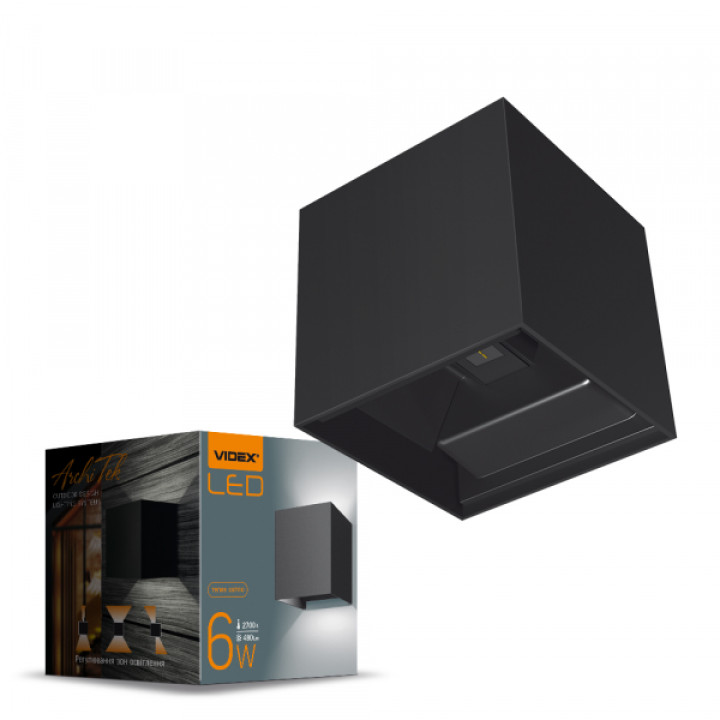 LED Світильник архітектурний AR04 IP54 VIDEX  6W 2700K · VIDEX · 26540