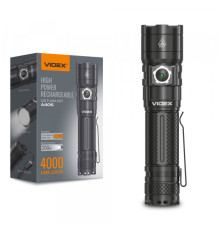 Портативний світлодіодний ліхтарик VIDEX VLF-A406 4000Lm 6500K