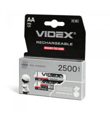 Акумулятори Videx HR6/AA 2500mAh double blister/2шт