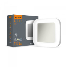 LED світильник ART IP65 квадратний VIDEX 15W 5000K