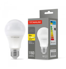 LED лампа TITANUM A60 12W E27 3000K
