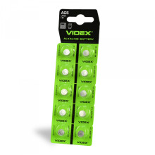 Батарейка годинникова Videx AG 5/LR754 BLISTER CARD кратно 10 шт · VIDEX · 23268