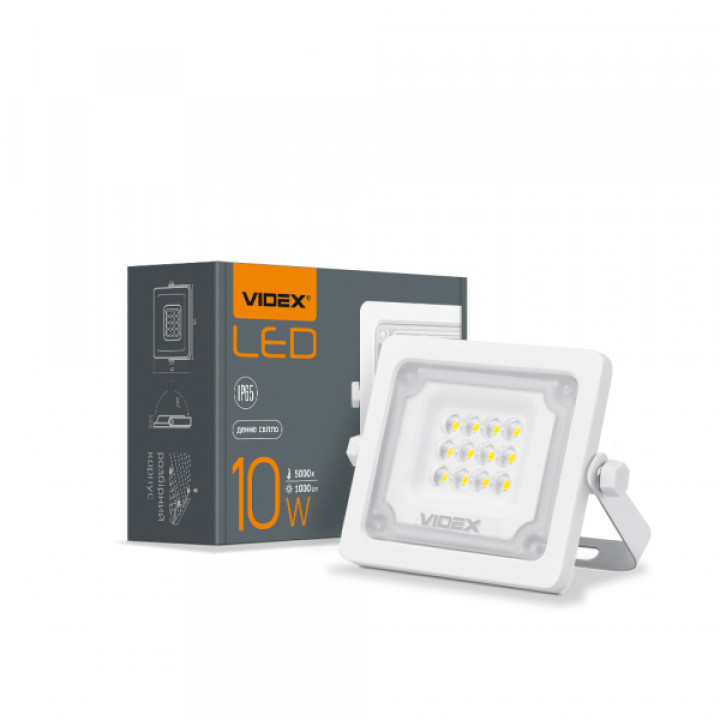 LED прожектор VIDEX F2e 10W 5000K · VIDEX · 26328