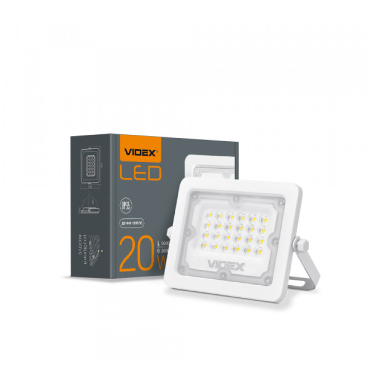 LED прожектор VIDEX F2e 20W 5000K · VIDEX · 26329