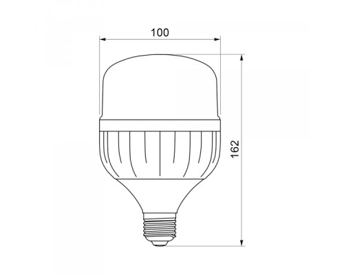 LED лампа TITANUM A100 30W E27 6500К