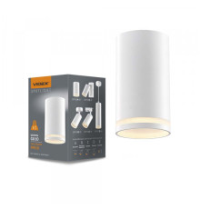 Світильник VIDEX під лампу GU10 SPF05A накладний білий