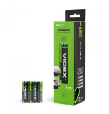 Батарейка лужна Videx LR03/AAA 4шт SHRINK
