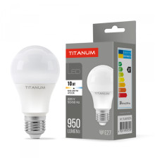 LED лампа TITANUM A60 10W E27 4100K