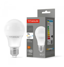 LED лампа TITANUM A60 12W E27 4100K 220V