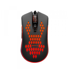 Ігрова комп'ютерна миша дротова XTRIKE ME GM-222 RGB Black