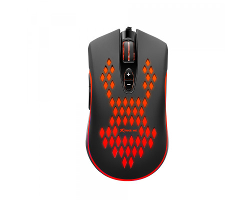 Ігрова комп'ютерна миша дротова XTRIKE ME GM-222 RGB Black