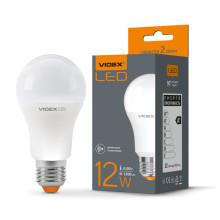 "Сенсор" LED лампа VIDEX A60e 12W E27 4100K з датчиком руху та освітленості · VIDEX · 25470