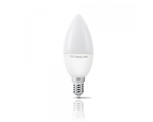 LED лампа TITANUM C37 6W E14 4100K