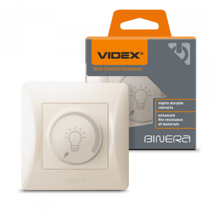 Димер LED 200Вт кремовий VIDEX BINERA · VIDEX · 26114
