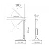 LED лампа настiльна VIDEX TF05W 7W 3000-5500K · VIDEX · 24714 — 10