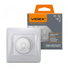 Димер LED 200Вт срібний шовк VIDEX BINERA