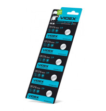 Батарейка літієва Videx CR1216 5шт BLISTER CARD