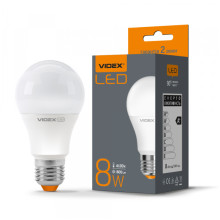 LED лампа VIDEX  A60e 8W E27 4100K · VIDEX · 23806