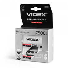 Акумулятори Videx HR20/D 7500mAh double blister/2шт · VIDEX · 24476