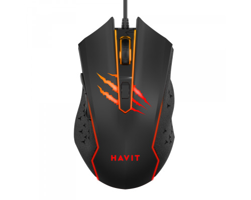 Ігрова миша дротова HAVIT HV-MS1027 USB Black