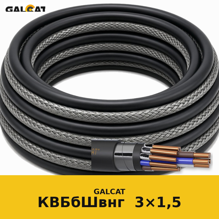 КВБбШвнг 3х1,5 GK · GALCAT · ГК000030826