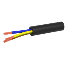 HOROZ CABLE Провід ПВС 3х0,75 чорний