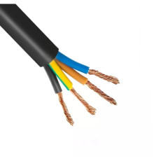 HOROZ CABLE Провод ПВС 4х0,75 черный