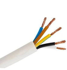HOROZ CABLE Провід ПВС 5х6 білий