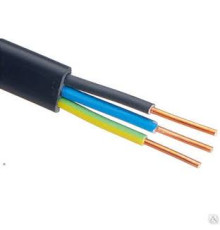 HOROZ CABLE Кабель силовий ВВГнг-П 3х1,5 чорний