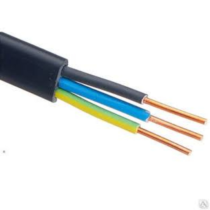 HOROZ CABLE Кабель силовий ВВГнг-П 3х2,5 чорний · HOROZ ELECTRIC · 95-10-006