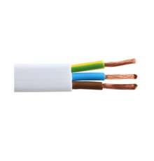 HOROZ CABLE Шнур ШВВП 3х2,5 білий