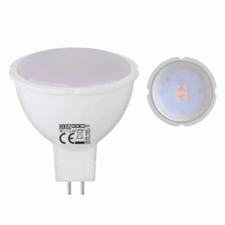Світлодіодна лампа FONIX-6 6W GU5.3 4200К · HOROZ ELECTRIC · lampa-svetodiodnaja-fonix-6-6w-gu5-3-4200k
