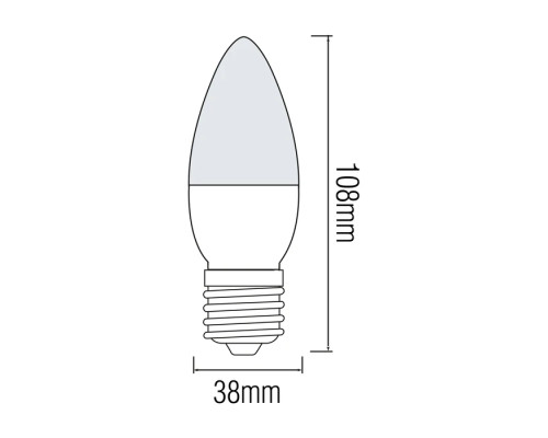 Світлодіодна лампа ULTRA-10 10W E27 4200К