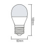 Cвітлодіодна лампа PREMIER-8 8W E27 4200К · HOROZ ELECTRIC · lampa-svetodiodnaja-premier-8-8w-a60-e27-4200k — 2