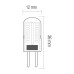 Світлодіодна лампа MICRO-3 3W G4 2700К