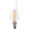 Світлодіодна лампа FILAMENT FLAME-4 4W Е14 2700К · HOROZ ELECTRIC · filament-flame-4-svecha-na-vetru