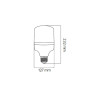 Світлодіодна лампа TORCH-80 80W E27 6400К · HOROZ ELECTRIC · lampa-svetodiodnaja-torch-80-80w-6400k-e27 — 2