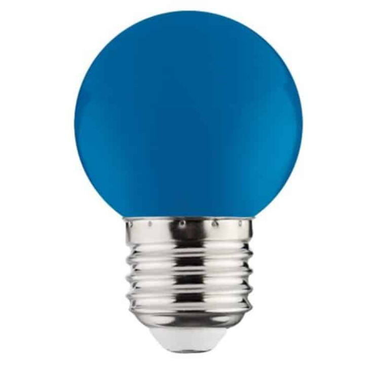 Світлодіодна лампа RAINBOW 1W E27 · HOROZ ELECTRIC · lampa-svetodiodnaja-rainbow-blue-1w-e27-a45